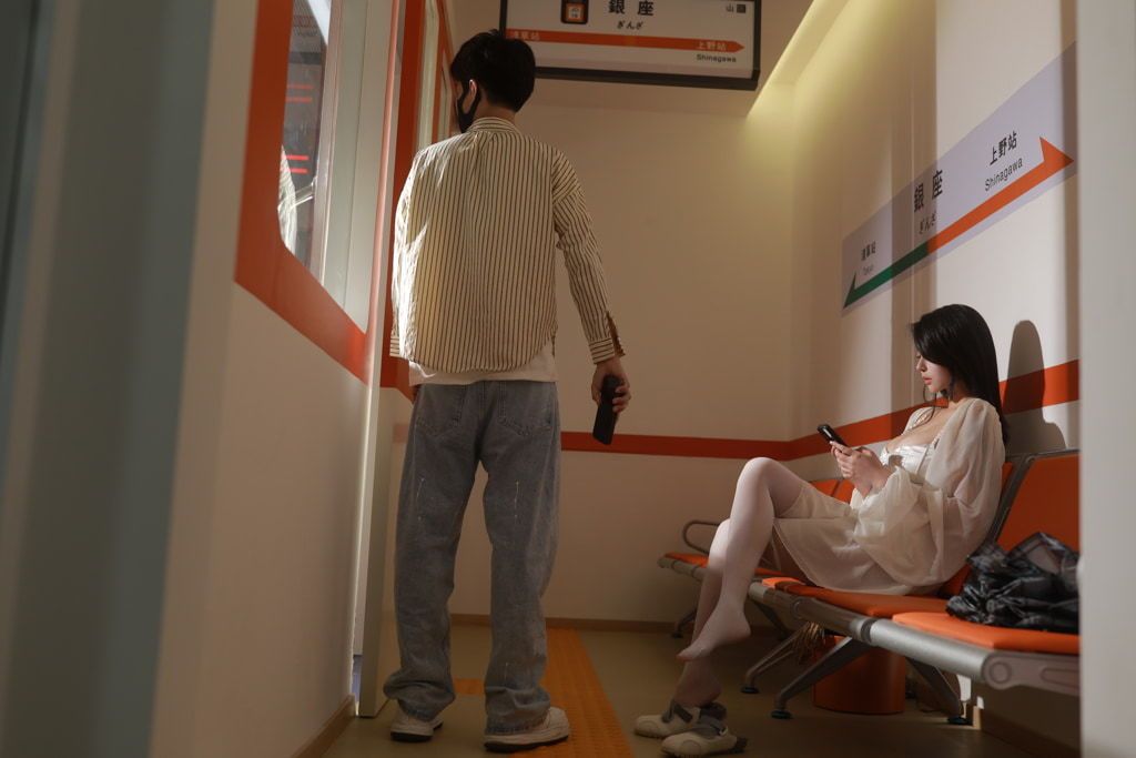 奈汐酱nice  电车