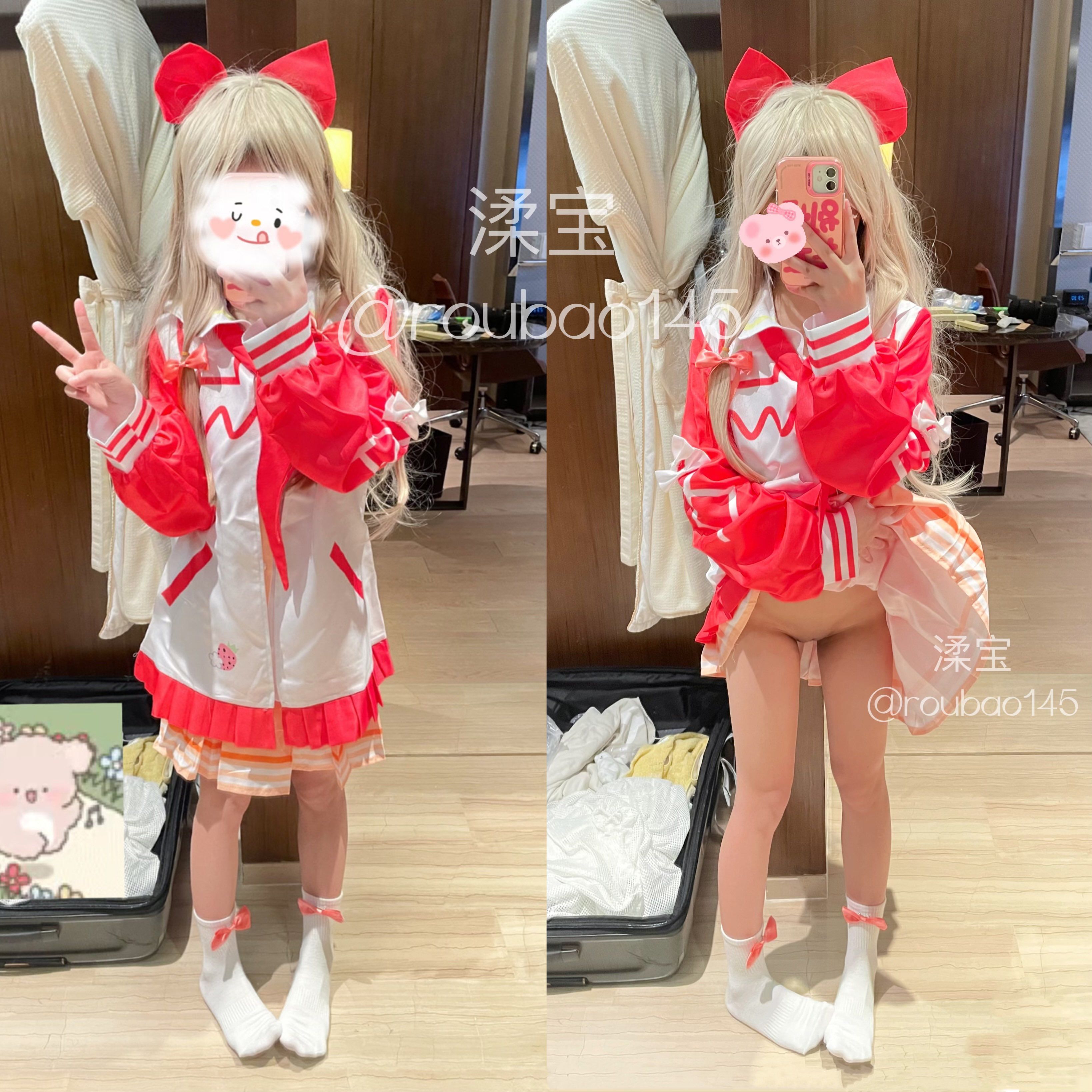 推特萝莉少女合集 晓渘宝@roubao145 Twitter  Girl Col