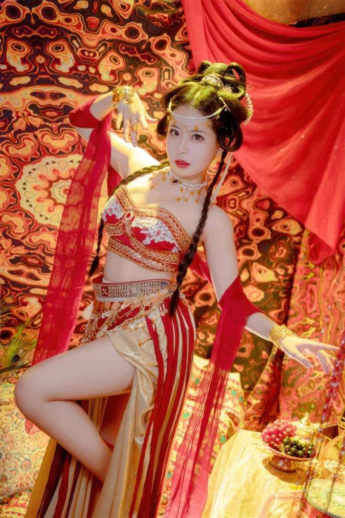 虎森森  NO.034 梦入敦煌 Husensen  NO.034 Dreaming into Dunhuang