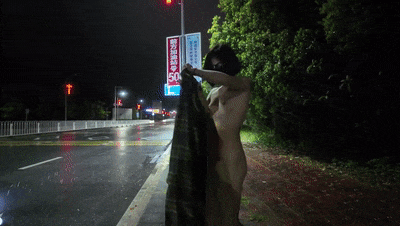 精彩动态图  最强露出女神【cikaimoon】户外街头全裸露出 Wonderf