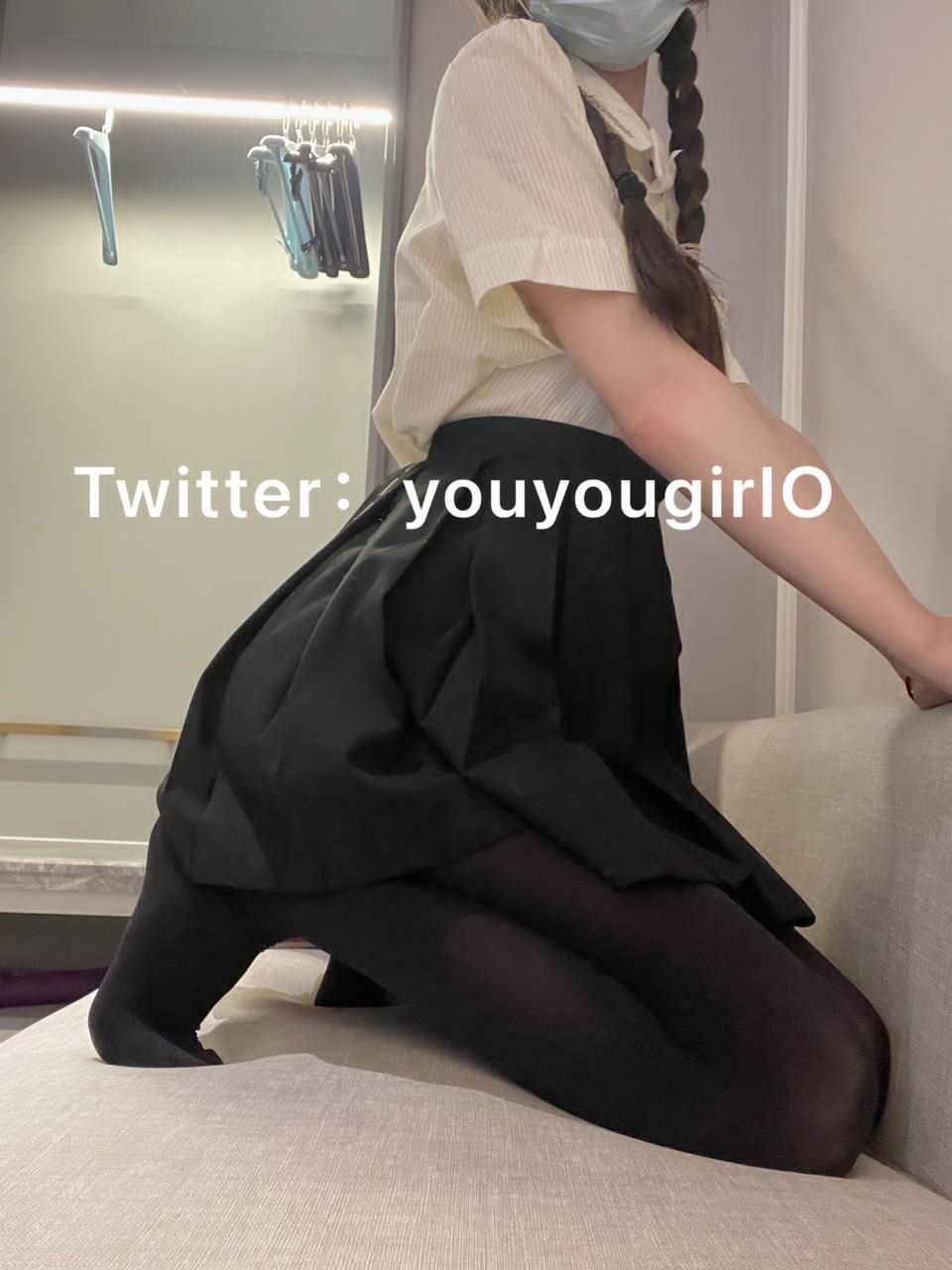 推特萝莉少女合集 004 neko酱  过膝袜 黑丝 Twitter Loli