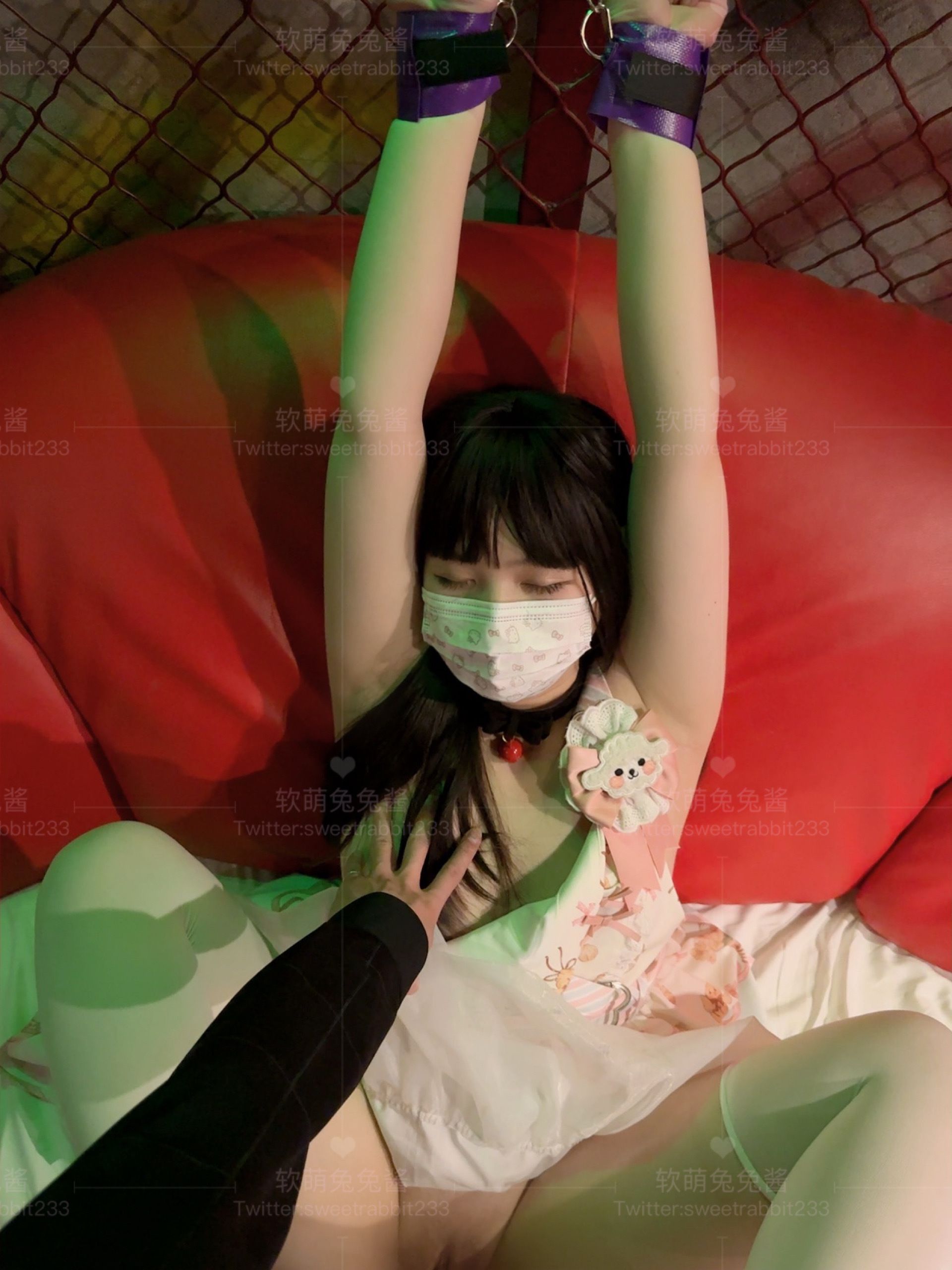 软萌兔兔酱  可爱学妹小狗 Soft and cute rabbit sauce