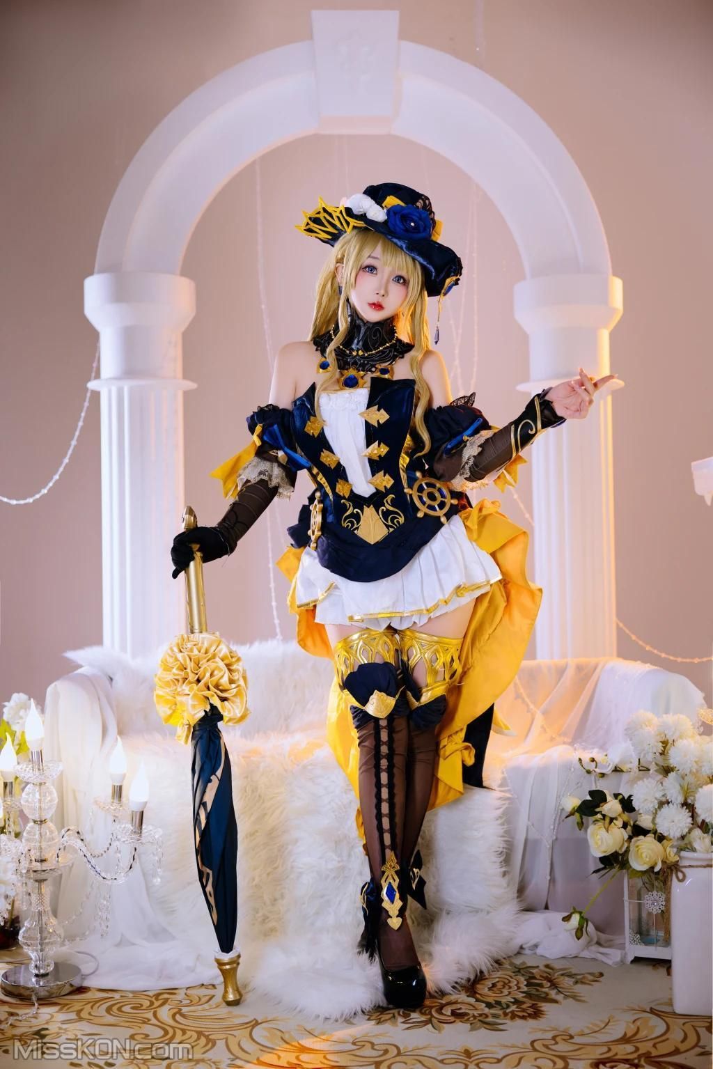 Coser@日奈娇： 原神 娜维娅 Coser@日Naijiao： Original God Navia
