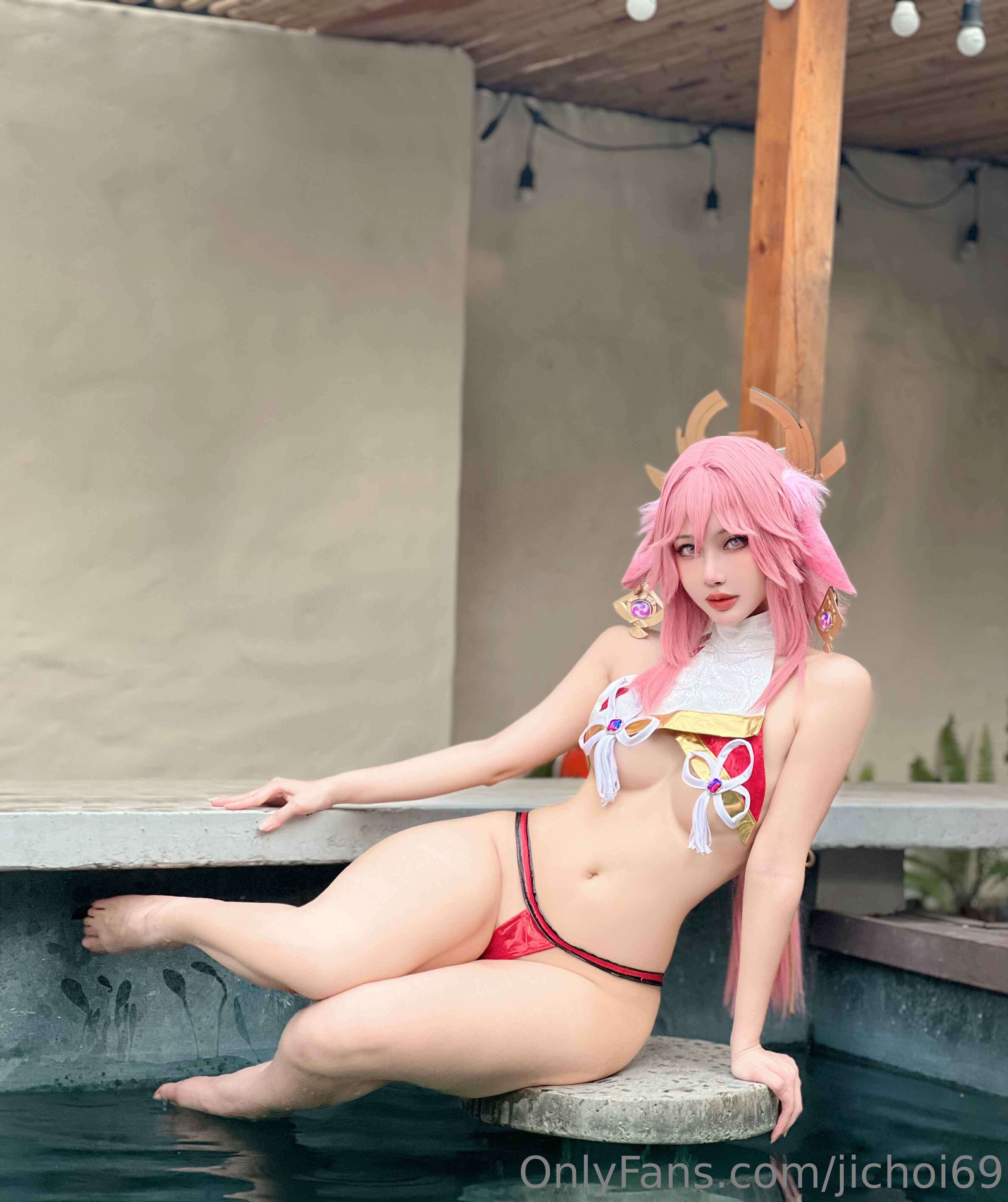 Choi Ji Yun   NO.031 八重神子Yae Miko Choi Ji Yun  NO.031 Yae God Son Yae Miko