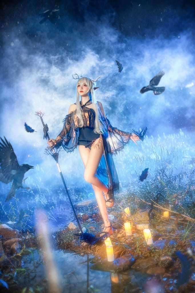 仙九Airi NO.007 闪灵静谧午夜 Xianjiu Airi NO.007 Shining Quiet Midnight