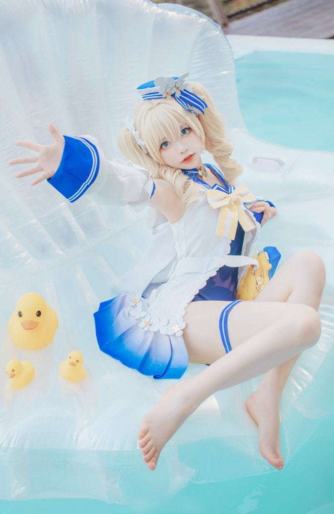 六二二同学 COS作品004 芭芭拉 原神 Classmate 622 COS Works 004 Barbara Genshin Impact