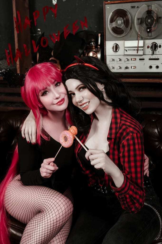 135. Alina Becker  & Ольга Базанова Adventure Time. Princess Bubblegum and Marceline 135. Alina Becker  & Ольга Базанова Adventure Time. Princess Bubblegum and Marceline