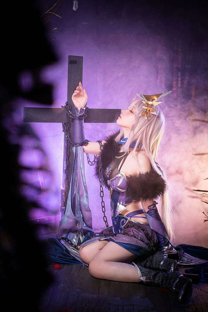 六二二同学 COS作品005 方舟圣女 Classmate No. 622 COS Work 005 Ark Saint