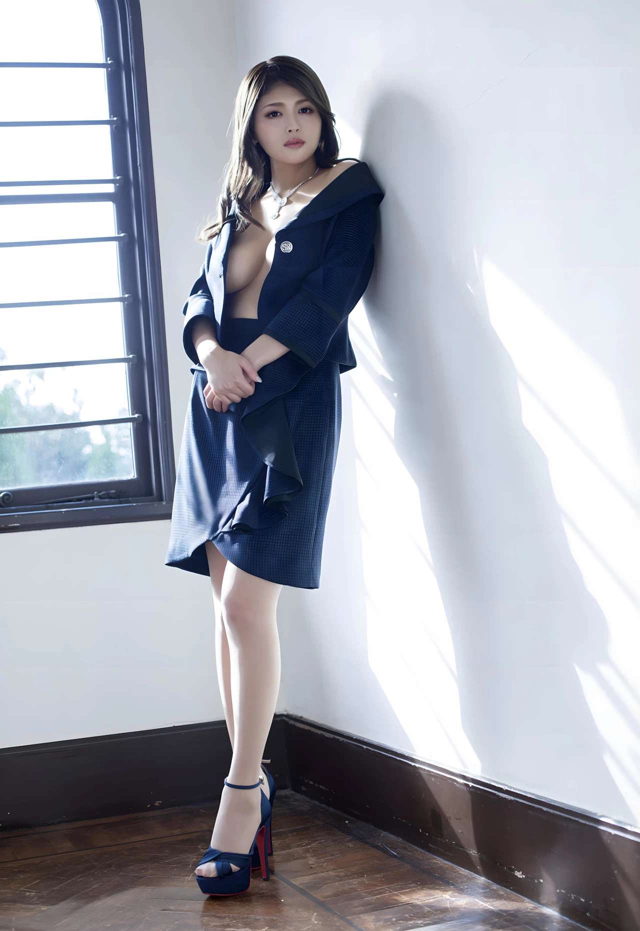 [新藤加菜] 姣好身材保满白嫩让人理智线断掉 [Kana Shindo] Her beautiful figure keeps her skin white and tender, which makes people lose their rationality.