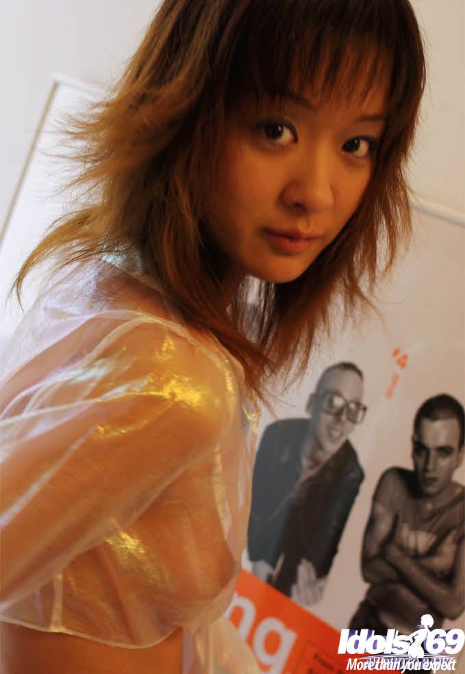 JAV Amateur asian babe exposing her tiny tits with hard nipples and her bush JAV Amateur asian babe exposing her tiny tits with hard nipples and her bush