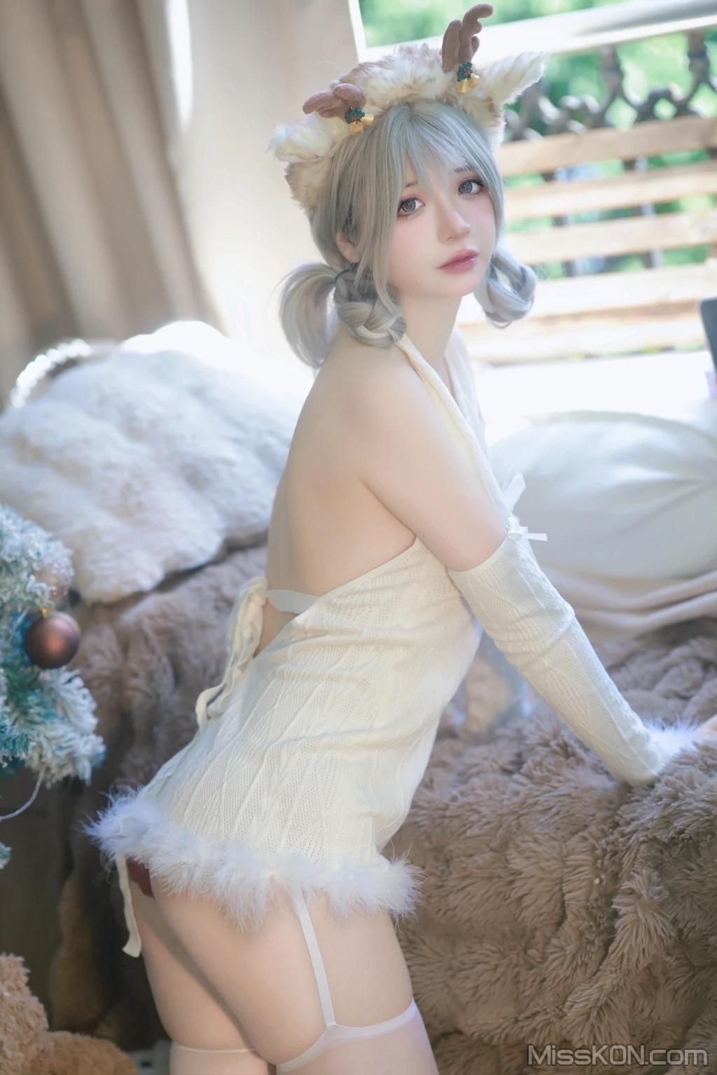 Coser@疯猫ss： 圣诞特典&白色毛衣 Coser@Crazycatss： Christmas Special & White Sweater