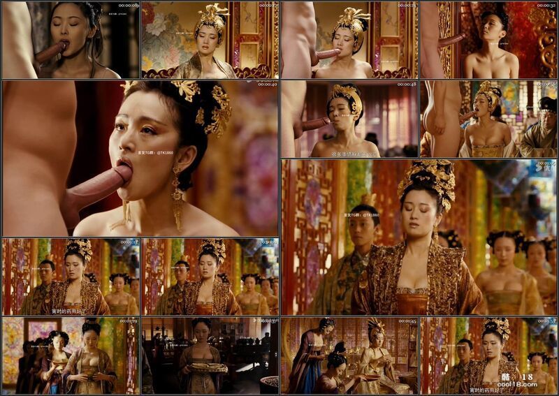 精彩动态图 【AI脱衣】魔改经典电影《满城尽带黄金甲》主演：巩俐 Wonderf