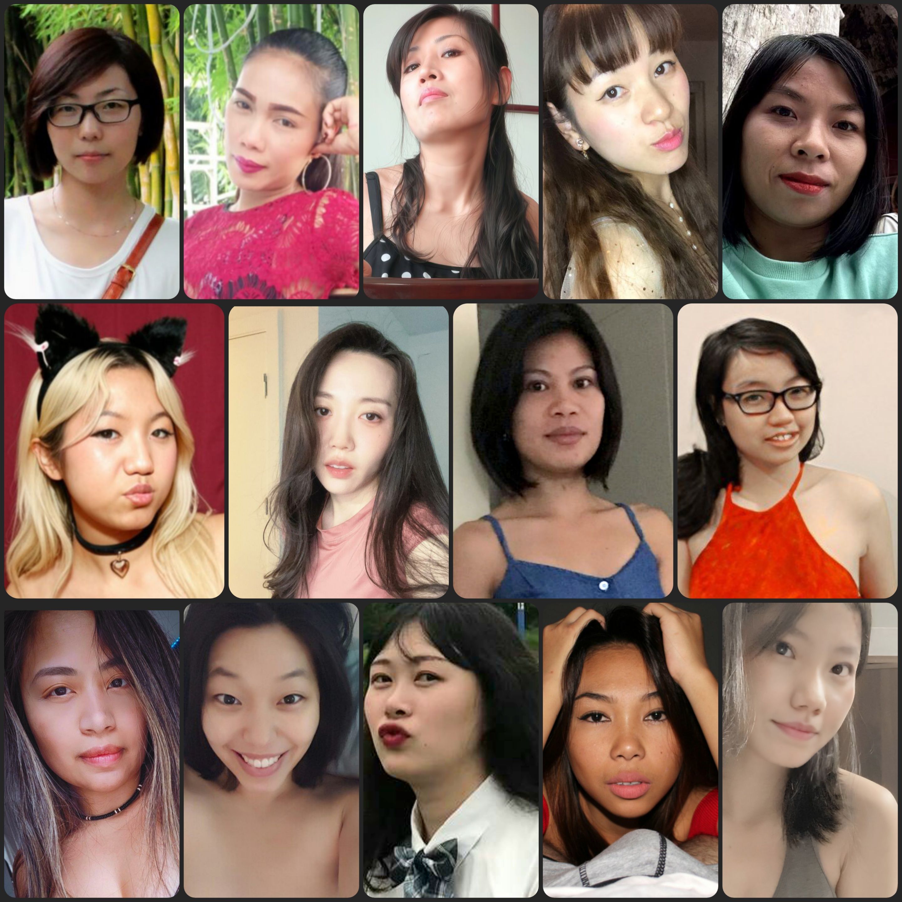 各色人妻组合图 Various pictures of married wome