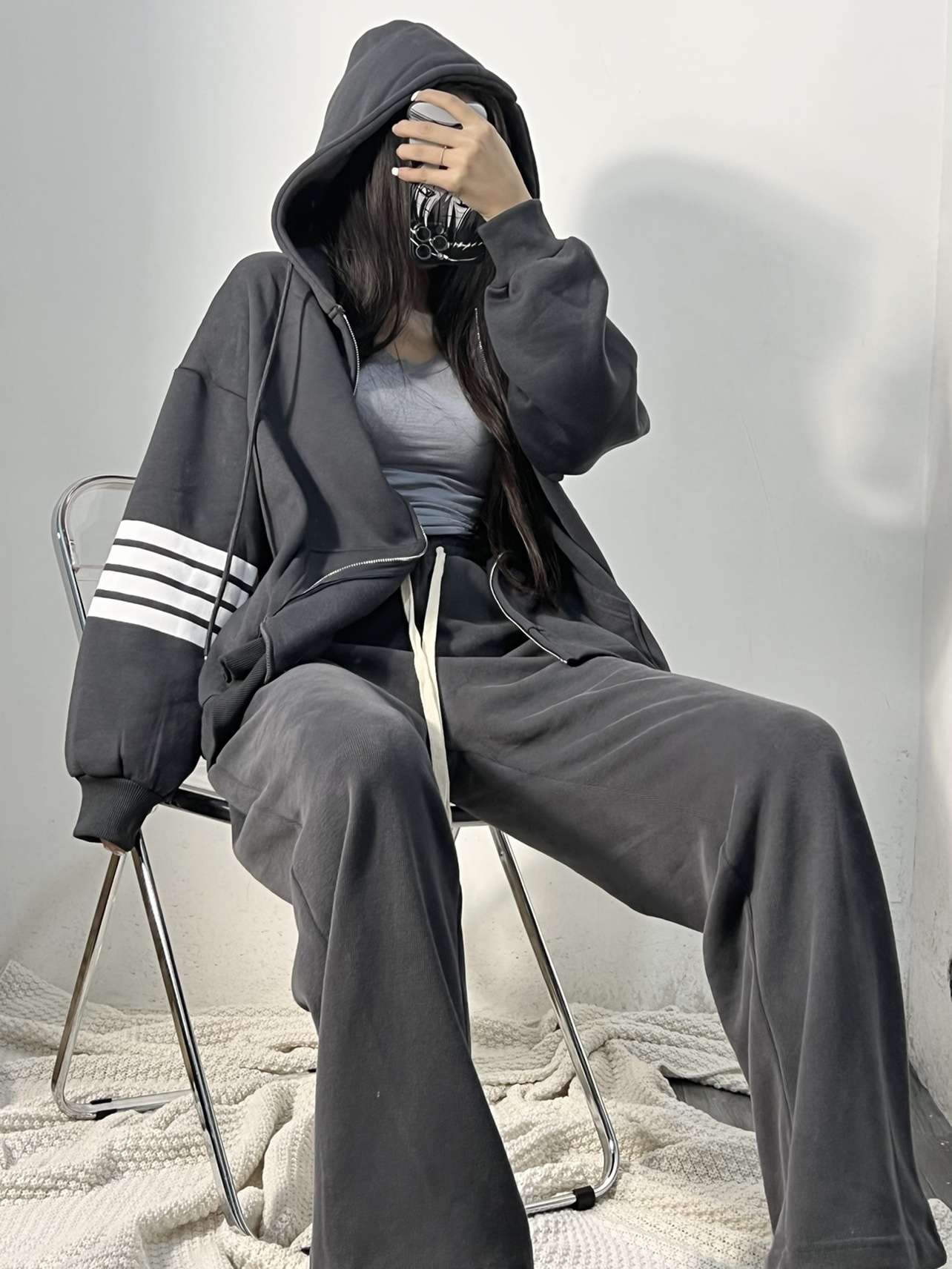 陈佩奇上海街拍时尚日记优雅气质迷人风采 Chen