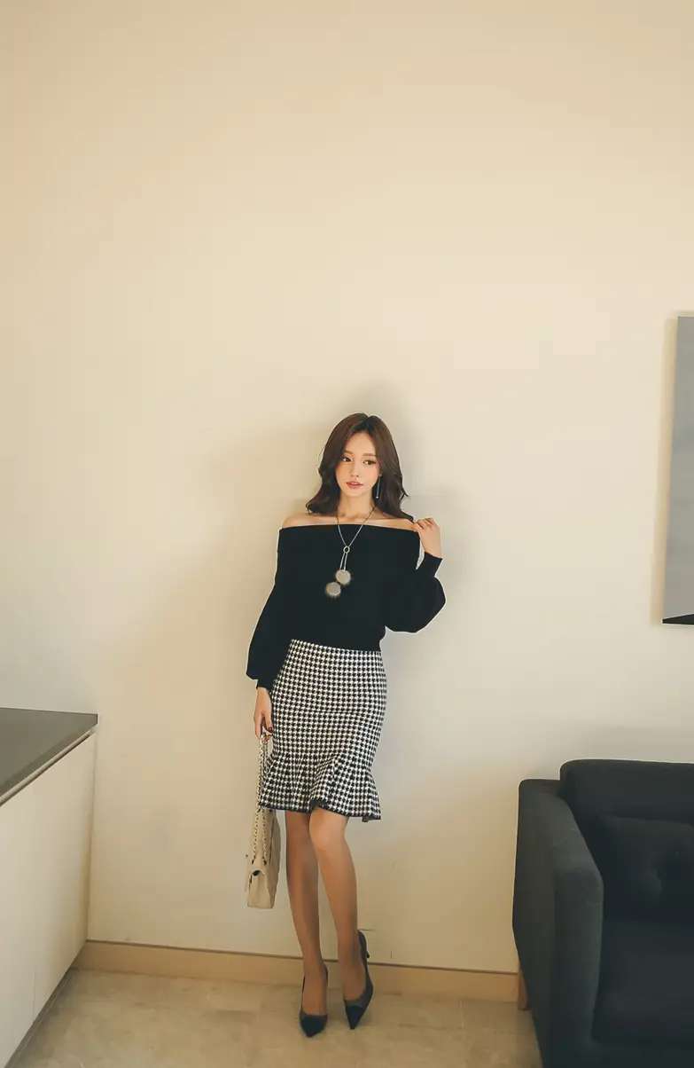 韩国人气模特孙允珠时尚写真高清大图赏析 Appreciation of the highdefinition photos of popular Korean model Son Yoonjoo