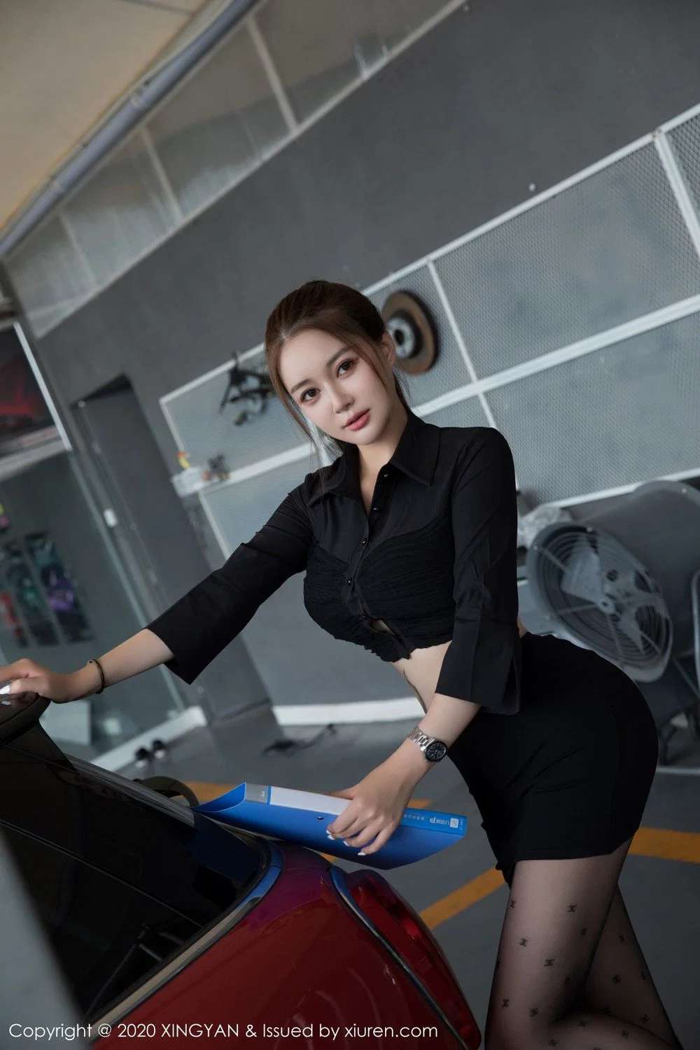 凯竹Vision汽车销售经理车库写真 Kaizhu Vision Auto Sales Manager Garage Photo