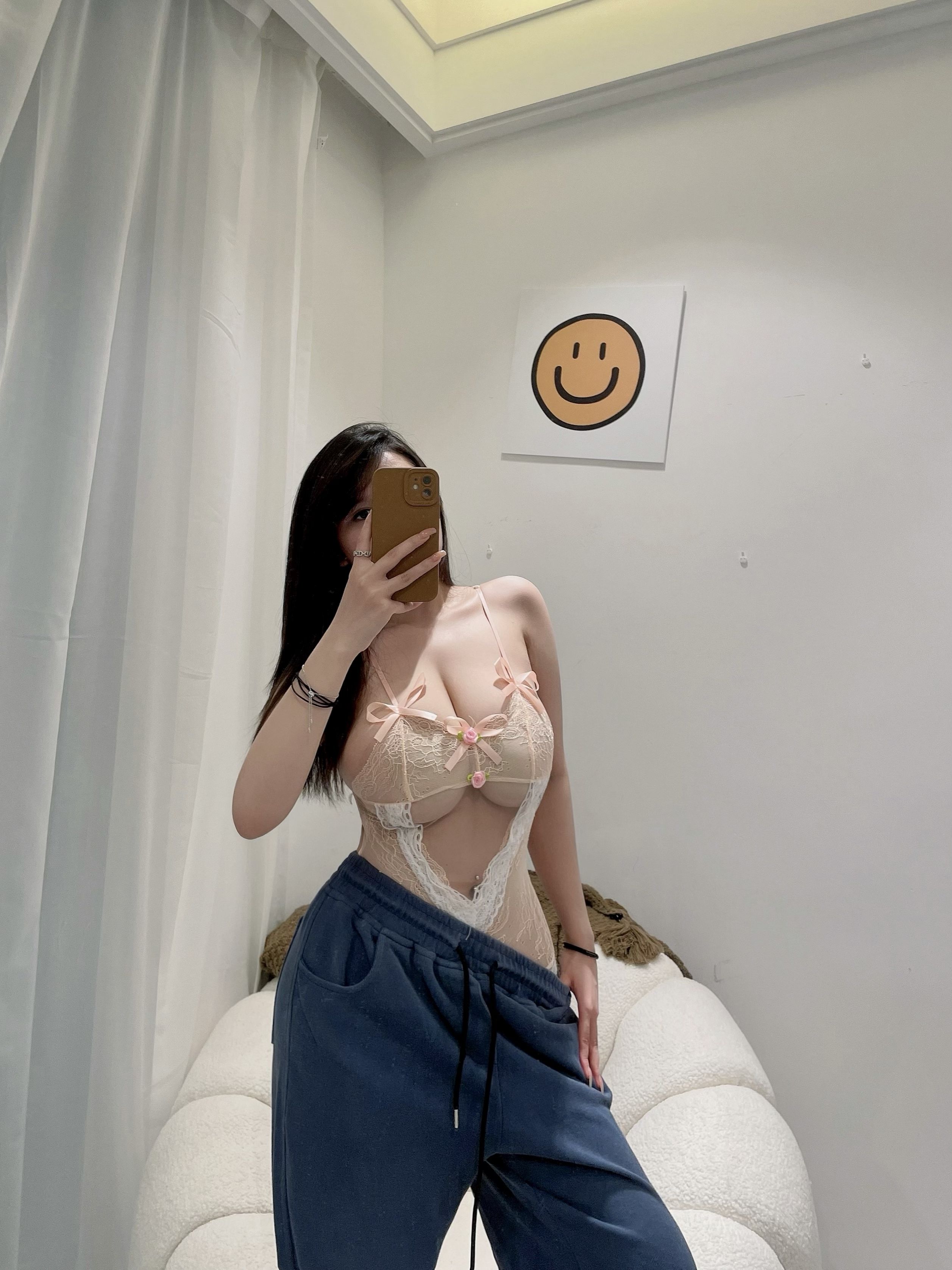 可馨儿私房写真：蕾丝诱惑，曼妙身姿勾魂摄魄！ Ke Xiner's privat