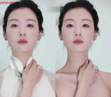 精彩动态图 【AI脱衣】脱去衣服的陈都灵露出胸前两团雪白的嫩肉 Wonderfu