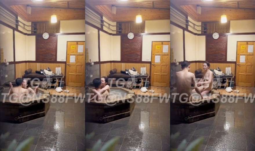 知名温泉汤旅再爆偷拍小情侣洗澡 A wellknown hot spring hotel secretly filmed a young couple taking a bath again