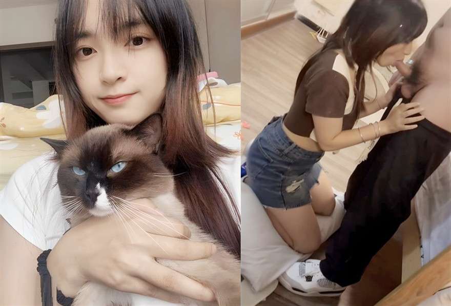 惨遭男友出卖的学妹大尺度掰B The school girl who was betrayed by her boyfriend had a big sex scene