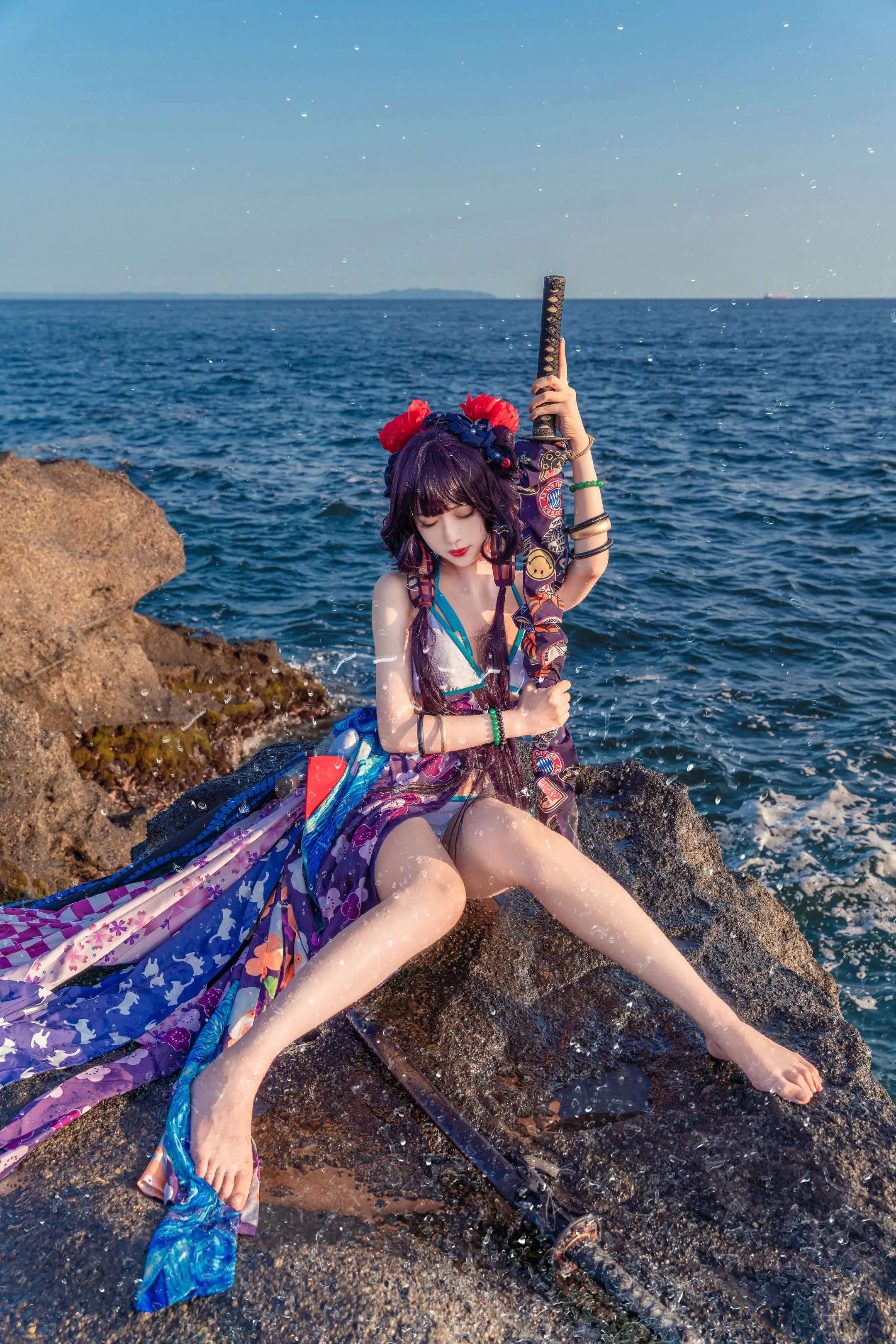 阿荣泳衣cos Arong swimsuit cos