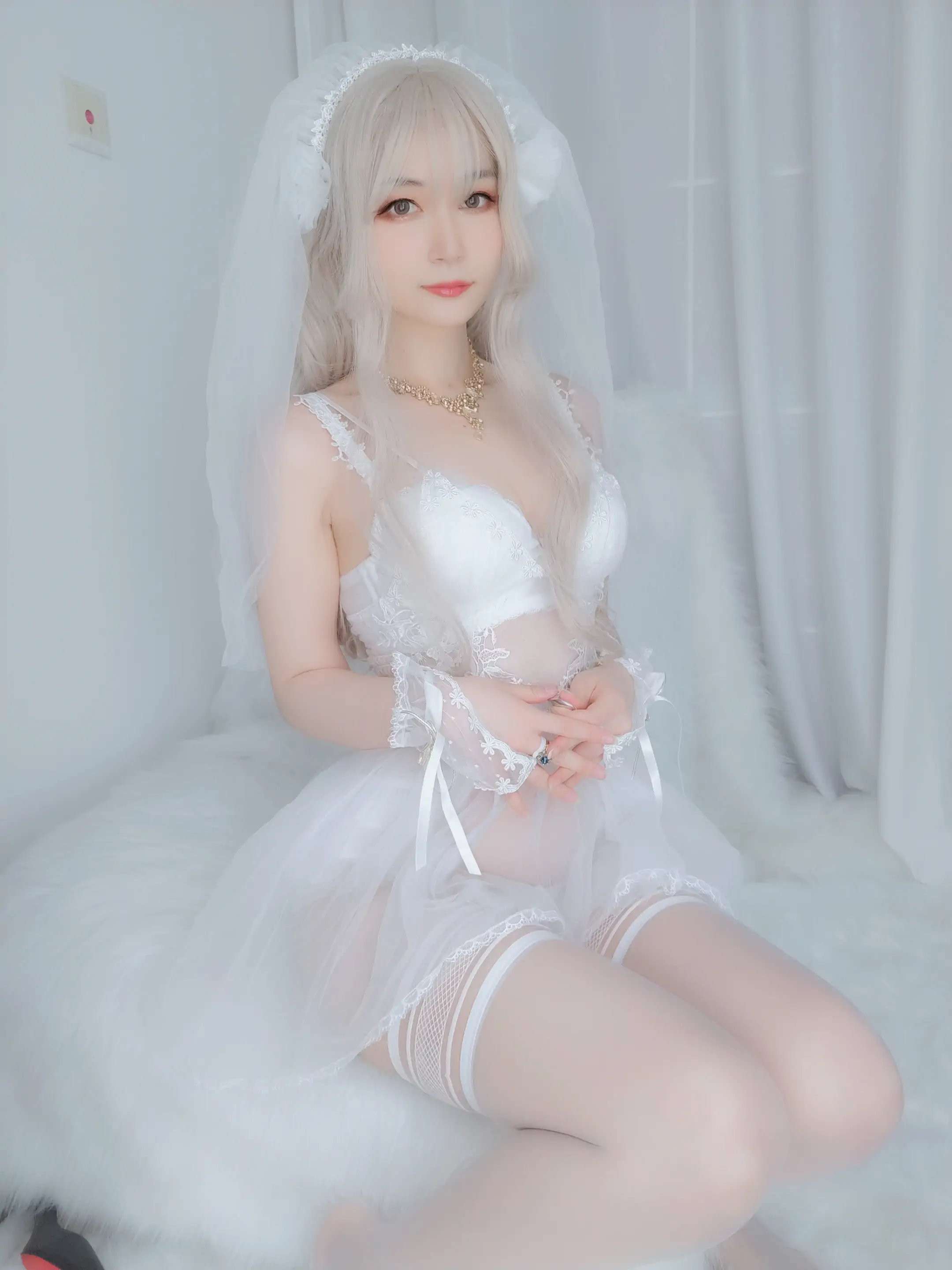 纯白花嫁 pure white wedding