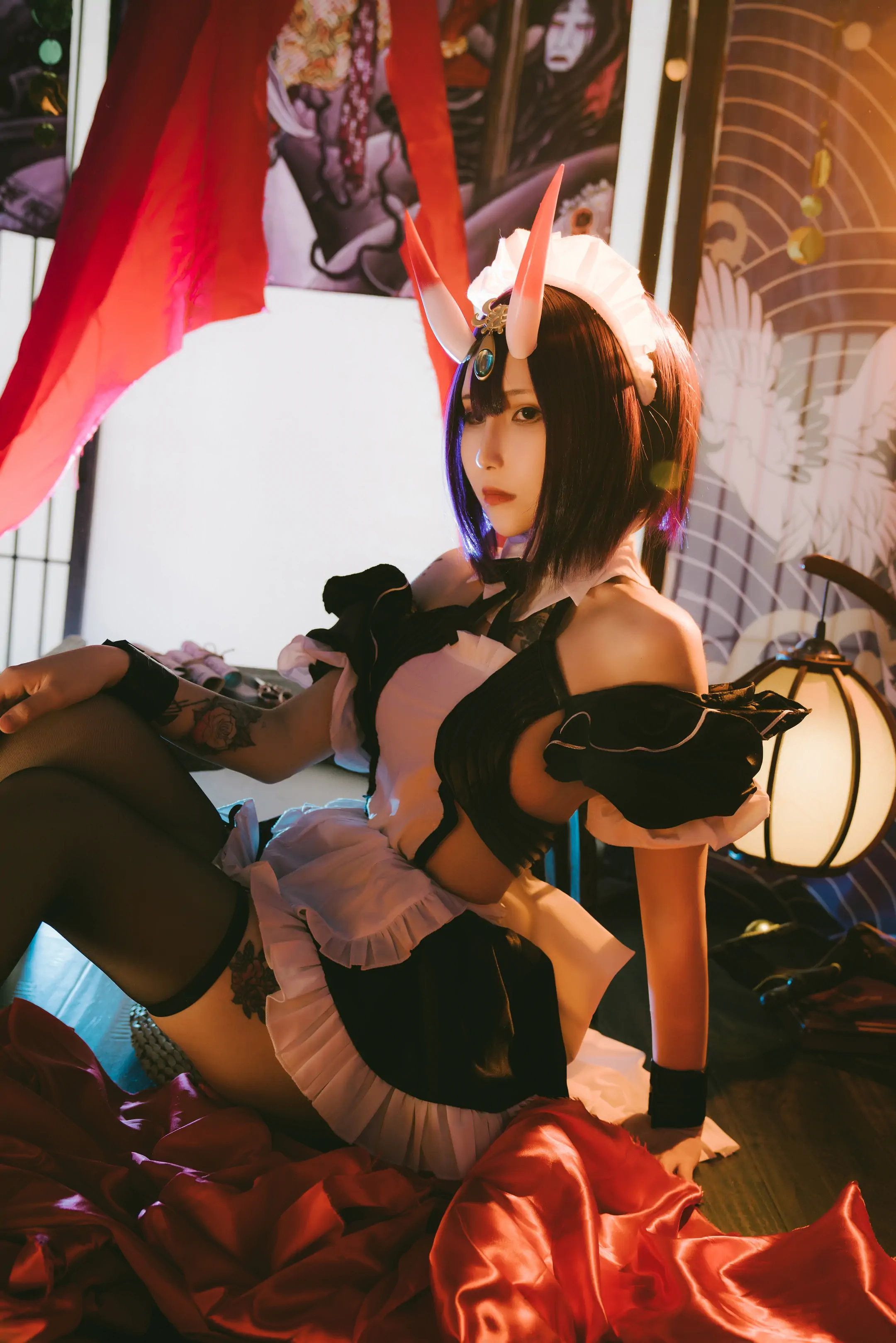 裸腿的酒吞 Naked leg drunkard