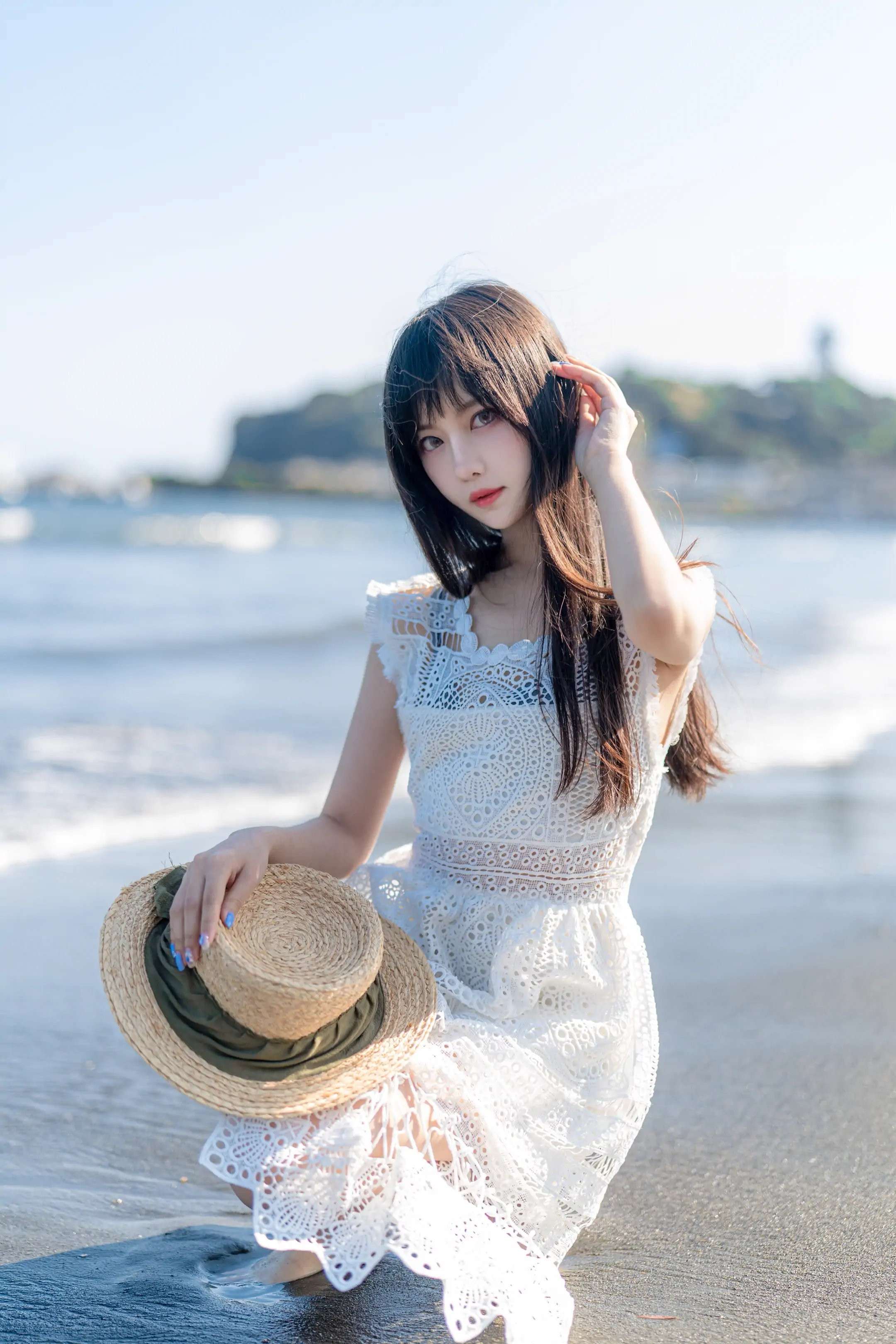 海边少女 seaside girl