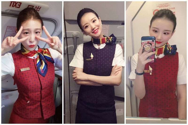 各大航空美丽空姐❤️不欲人知的真实反差 Beautiful flight attendants from major airlines❤️The real contrast that no one wants to know