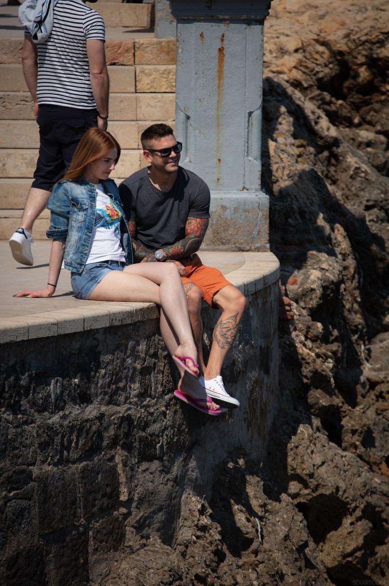 海边浪漫邂逅甜蜜瞬间 Romantic encounters on the seaside