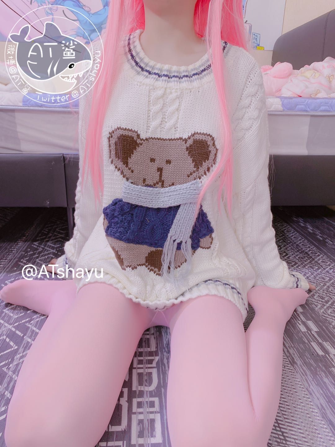 AT鲨粉色  AT SharkPink